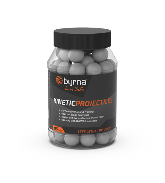 Kule polimerowe twarde BYRNA KINETIC PROJECTILES k.68 95 szt do BYRNA (SP68302-1)
